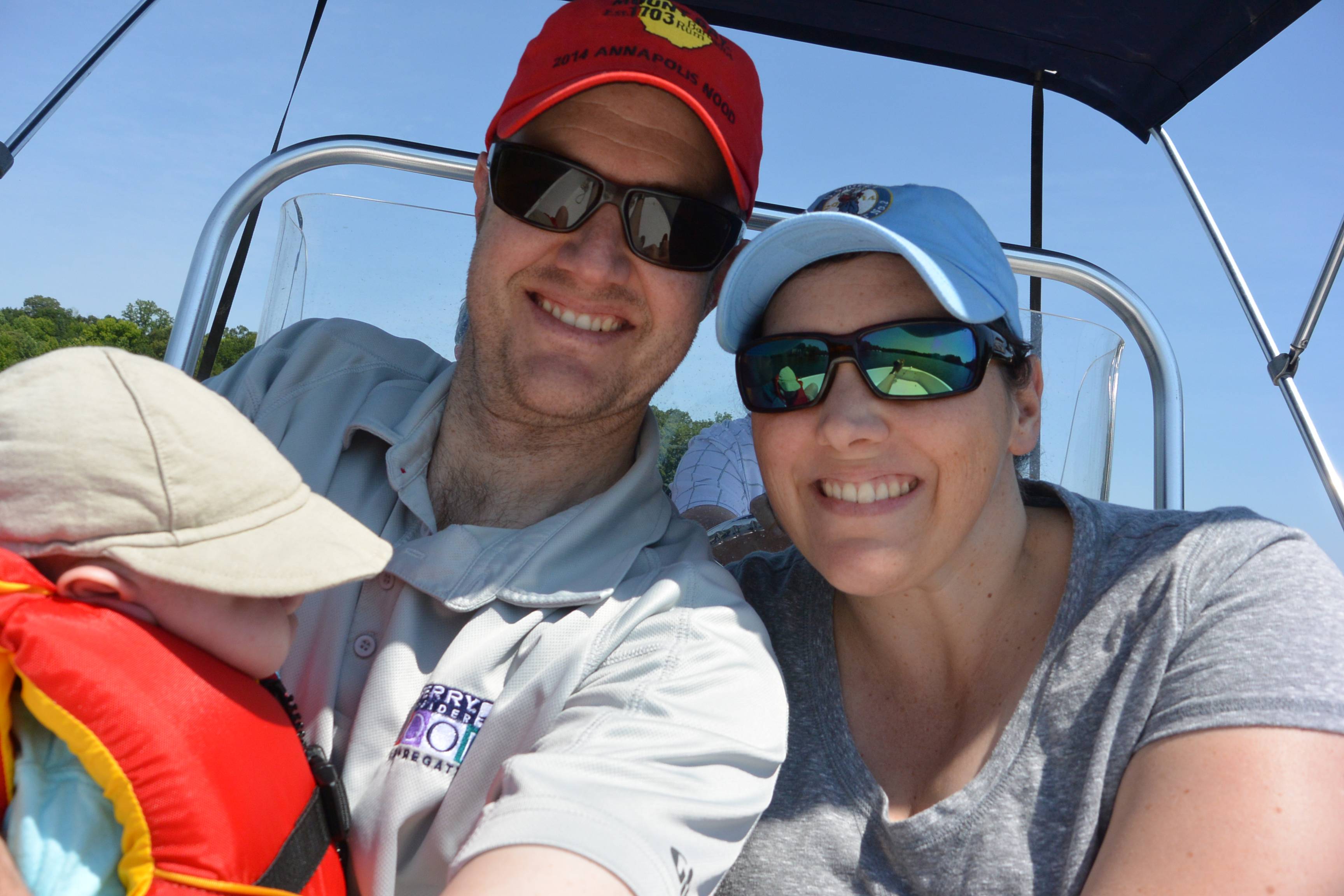 Ryder’s First Boatride